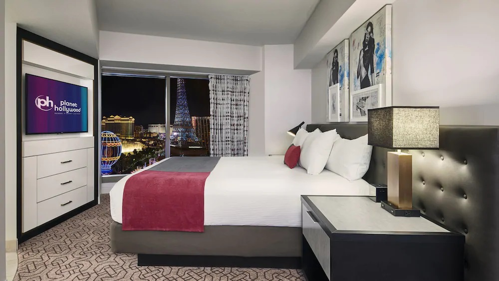 Planet Hollywood Resort & Casino Bedroom