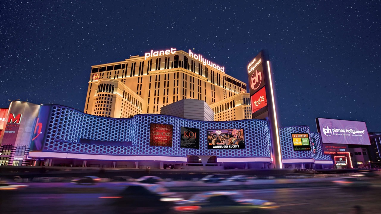 Planet Hollywood Resort & Casino Facade