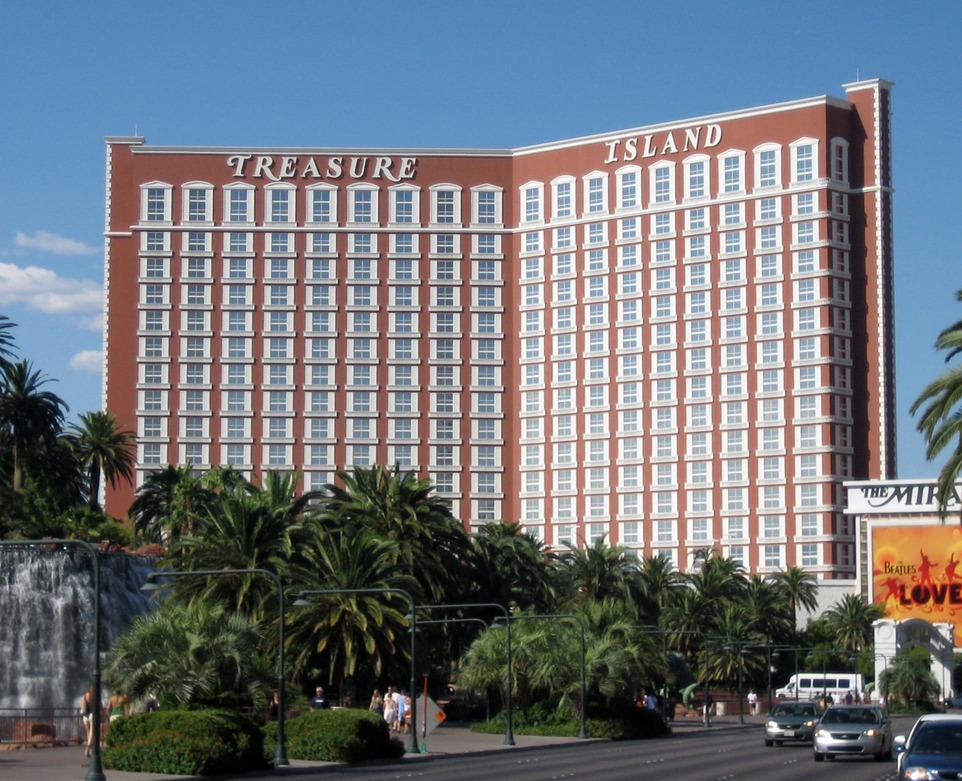 Treasure Island Hotel & Casino Facade
