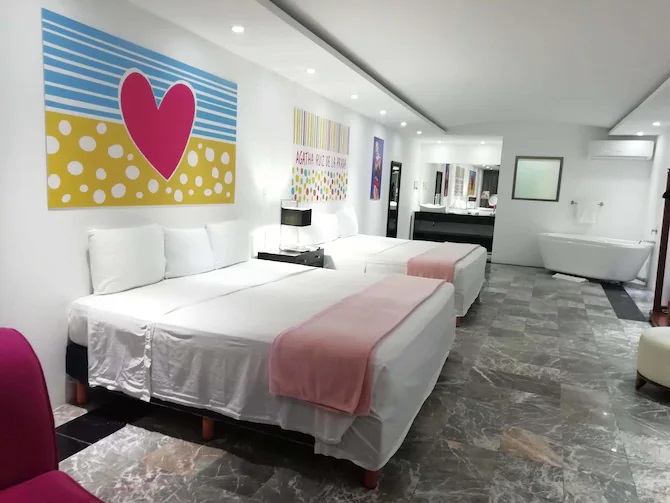 All Inclusive Arts Hotel Pink