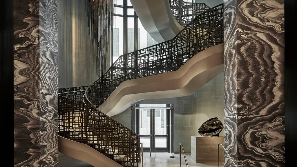 FOUR SEASONS HOTEL NEW YORK DOWNTOWN Stairs