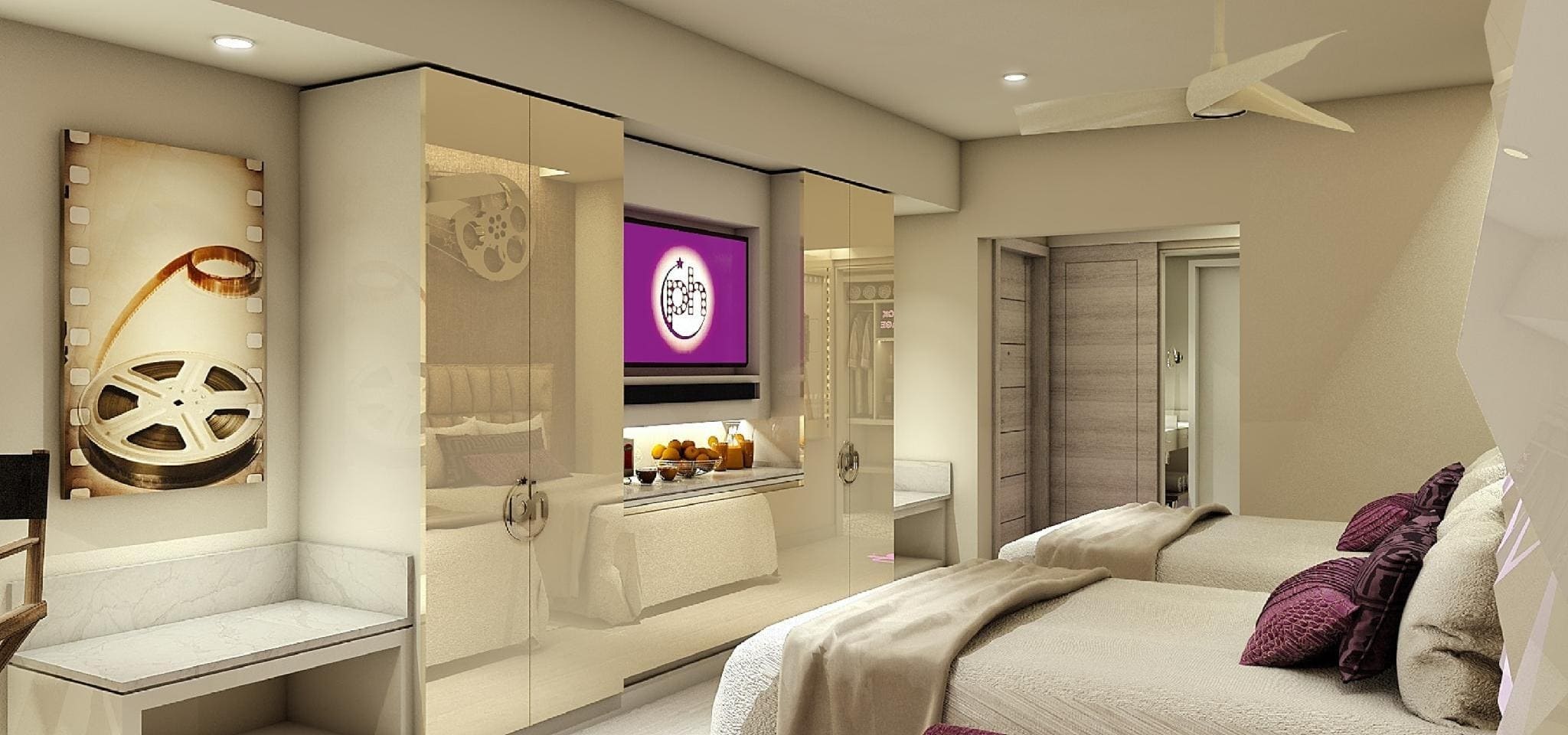 Planet Hollywood Adult Scene Cancún Bedroom