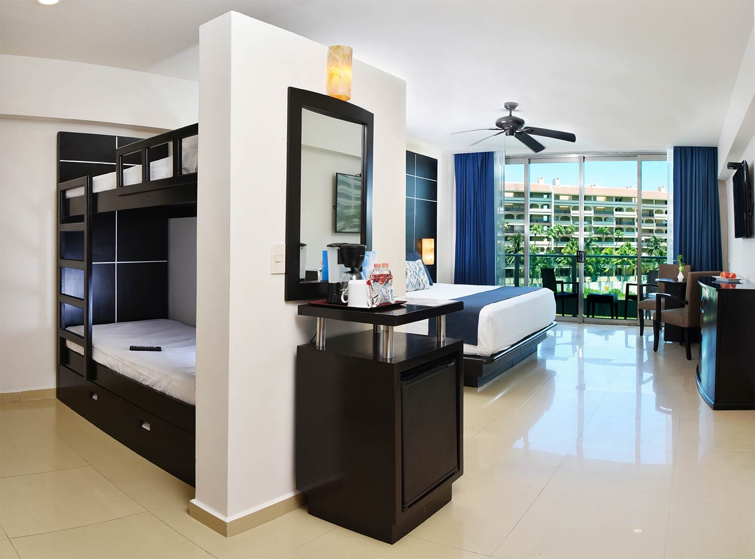 Seadust Cancun Family Resort Bedroom