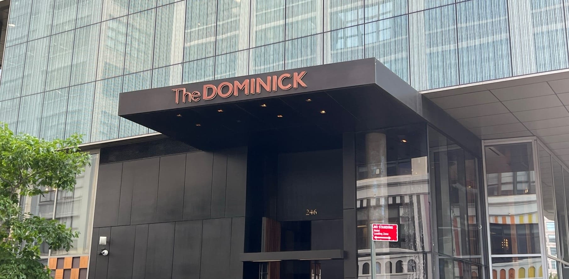 THE DOMINICK HOTEL Entrance