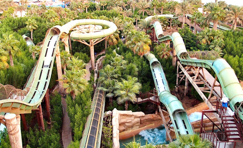 Atlantis Aquaventure Waterpark Waterslides