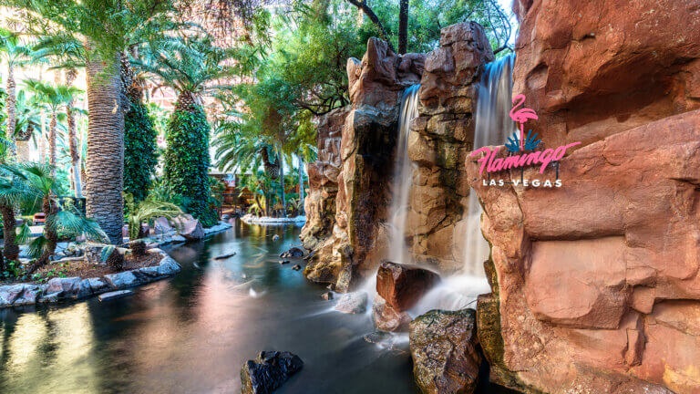Flamingo Las Vegas Hotel & Casino Waterfall